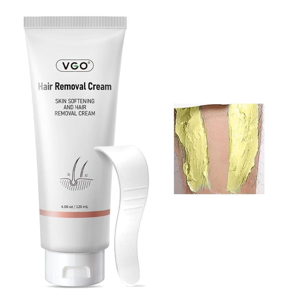VGOPainlessBikiniGel Gel Depilatório Unissex, adequado para todos os tipos de remoção de pelos indesejados, 120ml/4.06oz