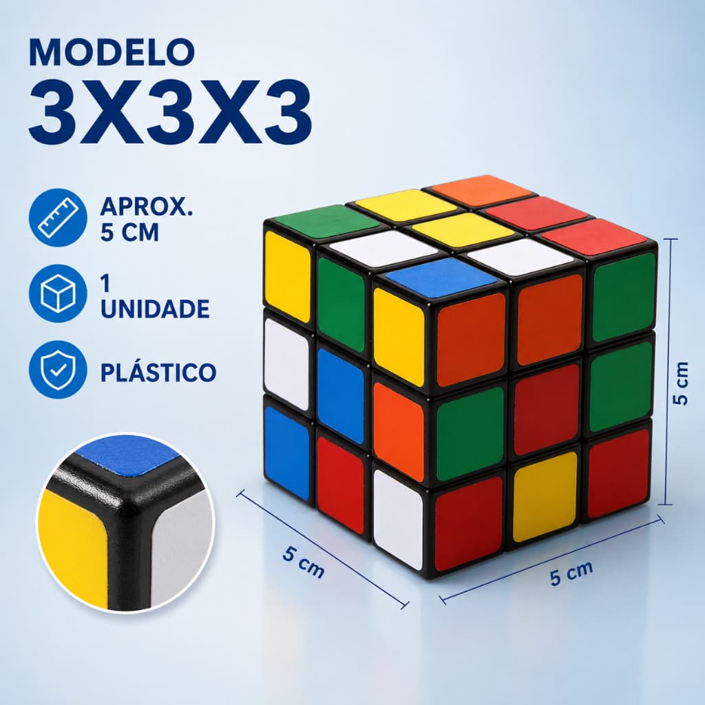 Cubo Mágico grande premium Profissional 3x3x3 Original Quebra-Cabeça Antiestresse presente brinquedo
