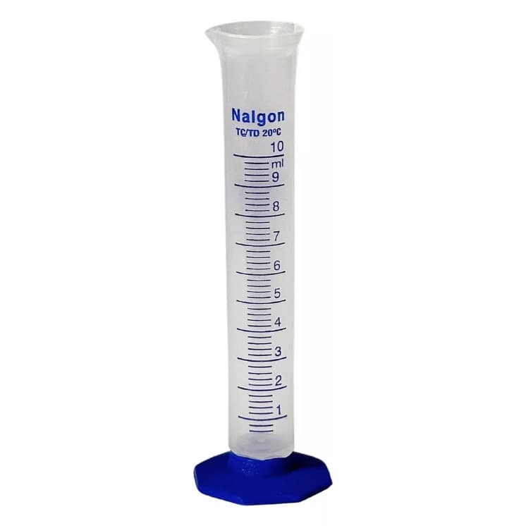 Proveta Graduada De Plástico 10ml - Nalgon