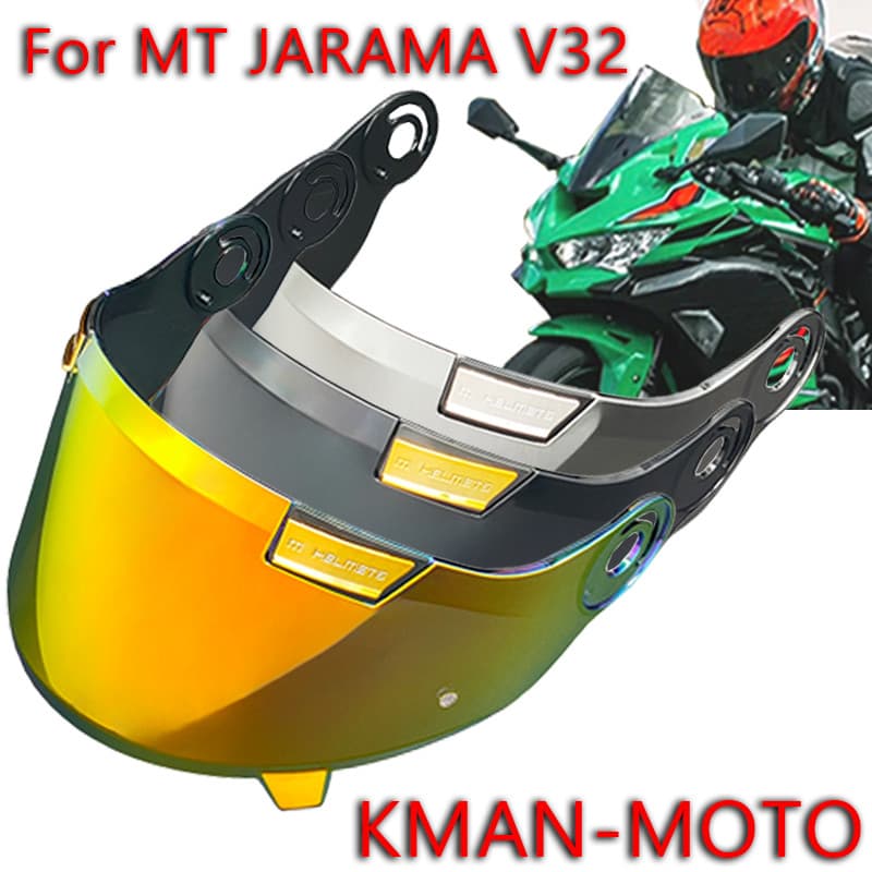 JARAMA V32 Capacete Viseira Escudo Para MT Torno Carbono Viseiras V32 vizier