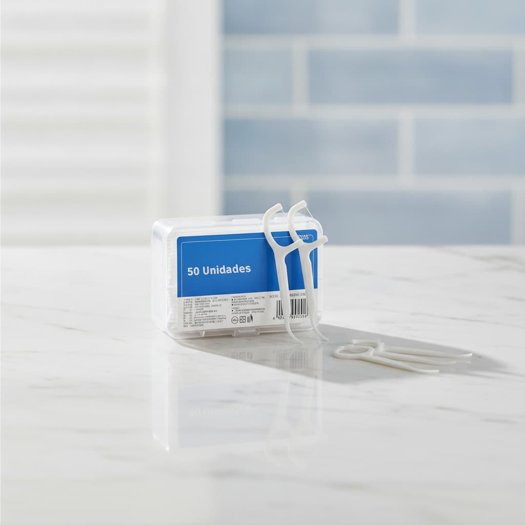 Fio Dental em Arco Ultra Fino - 50 un em 1 caixinha - Original Premium Lacrado Envio Rápido