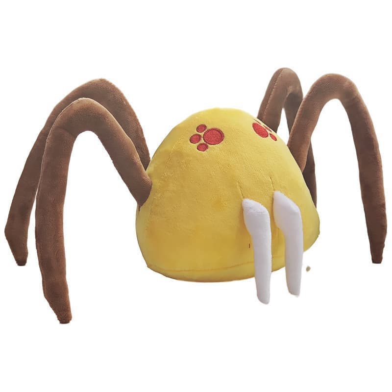 Brinquedo de pelúcia de monstro de jogo de terror Pou, brinquedo de pelúcia de aranha, presente K6TN MEFT