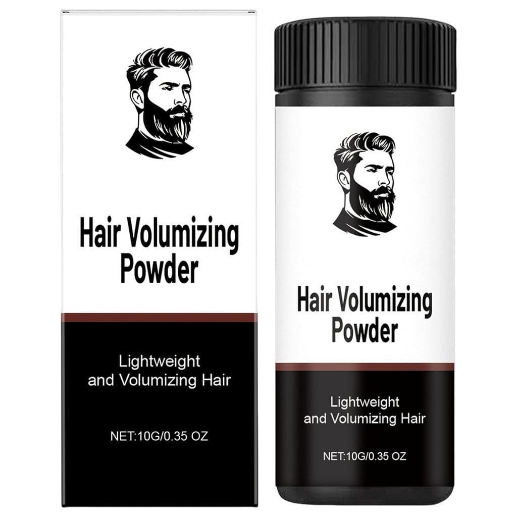 Pó Volumizador para Cabelo, Adequado para Todos os Tipos de Cabelo, Pó Modelador de Longa Duração para Homens