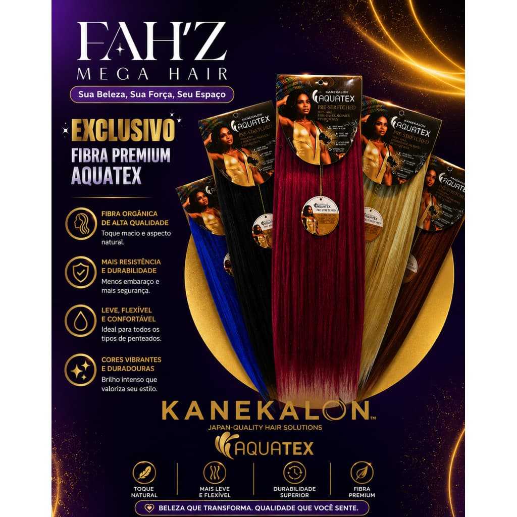 Fibra Aquatex Jumbo Kanekalon