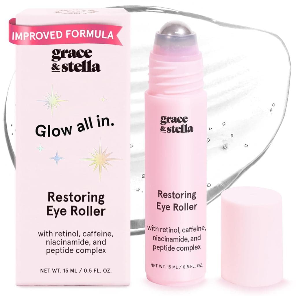 grace & stella Under Eye Brightener Roller-Avião Travel Essentials-Artigos De Higiene Pessoal Para Tamanho De Viagem-Sor