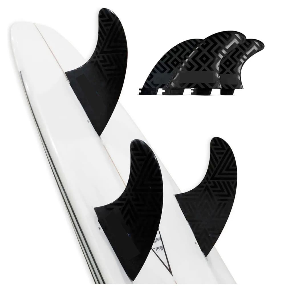 Quilhas Média Grande Surf Triquilha Prancha Pranchinha FCS 2