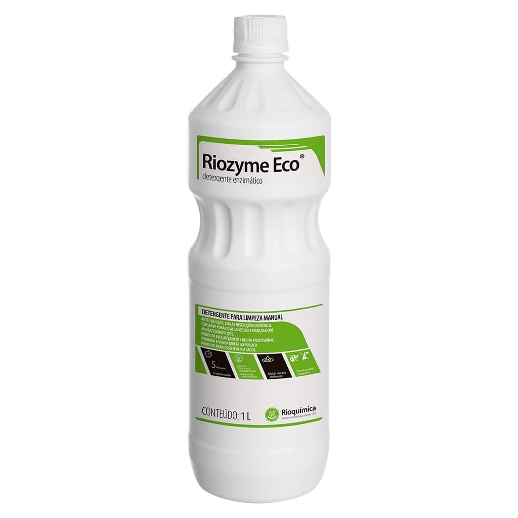 Detergente Enzimático Riozyme Eco 1 L - Rioquimica