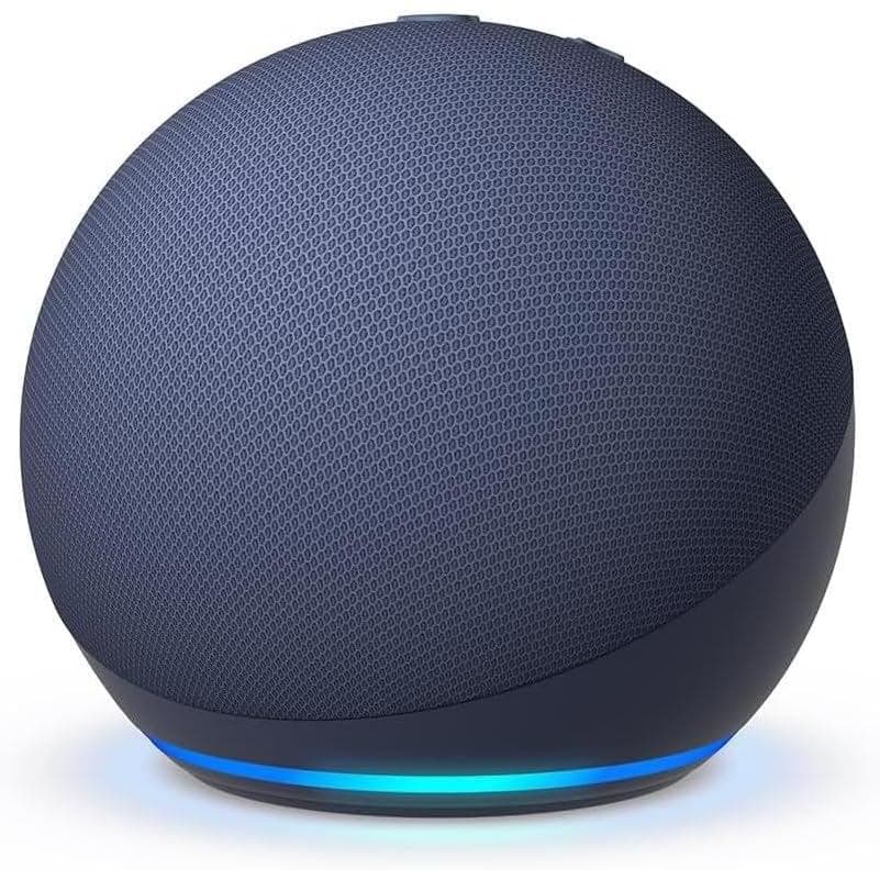 Caixa de Som Bluetooth, Design Esférico, Som que Preenche o Ambiente e Quase 3X de Graves, Ideal para Salas de Estar e E