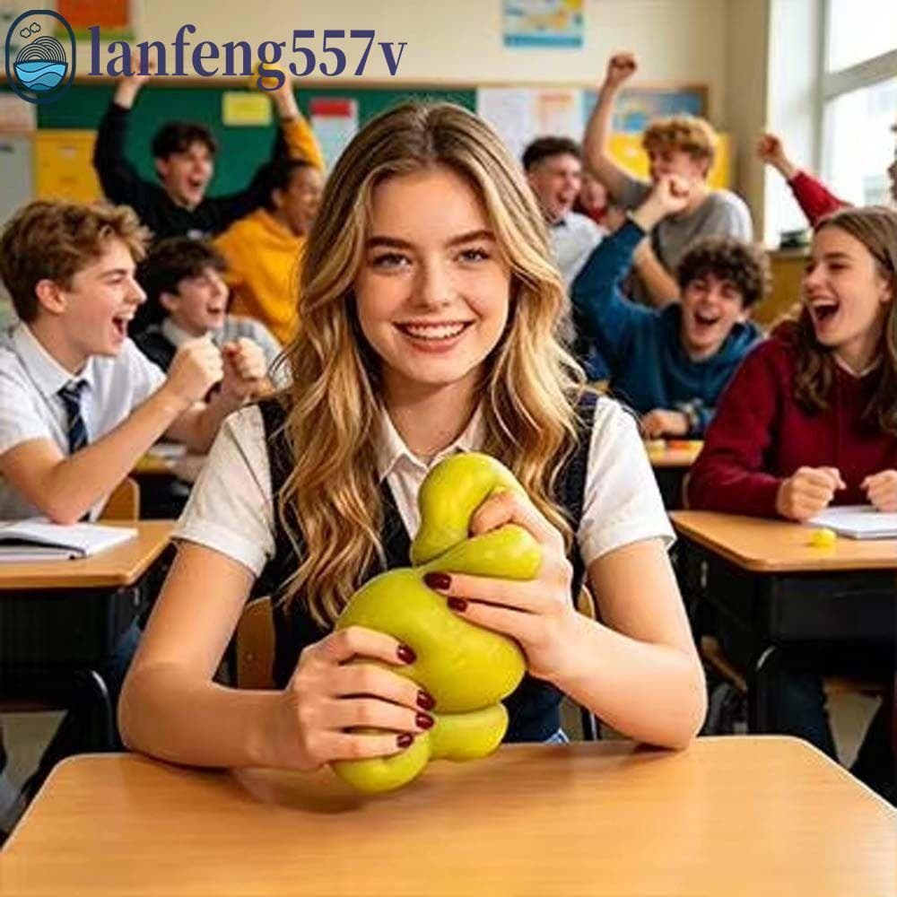 Brinquedo De Aperto De Pepino LANFENG , Ventilação Simulado De Estiramento Relaxante Recuperação Lenta Sensorial