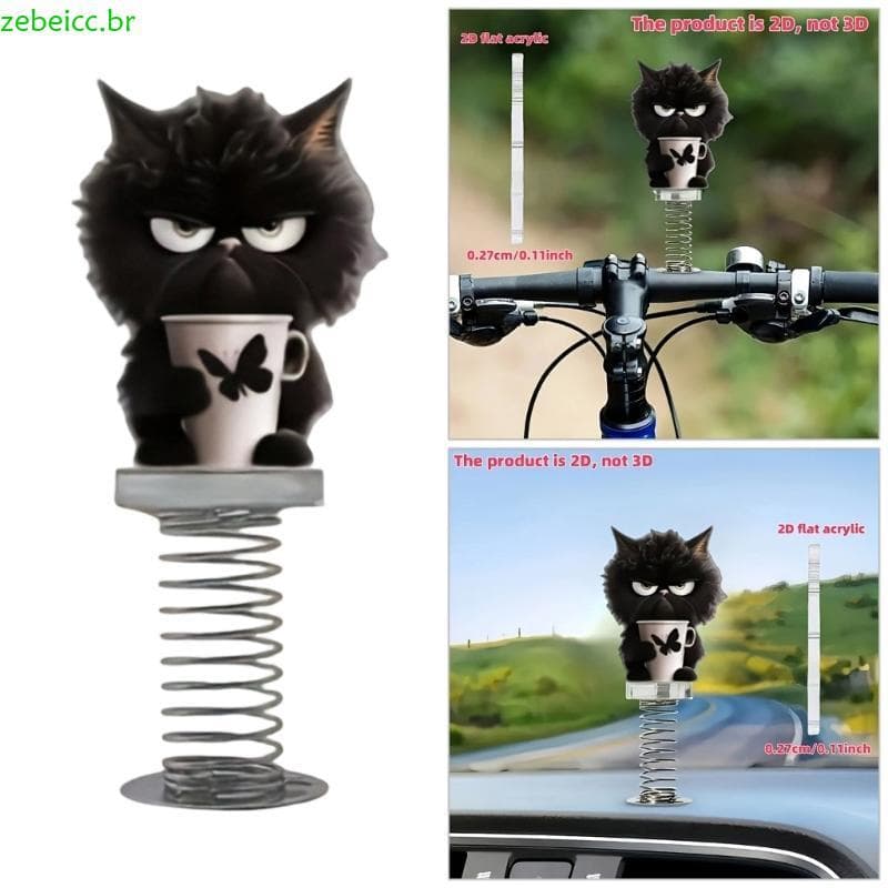 zebeicc Engraçado Sensível Gatos Painel Estatueta Brincalhão Estimação Companheiro Para Aniversários