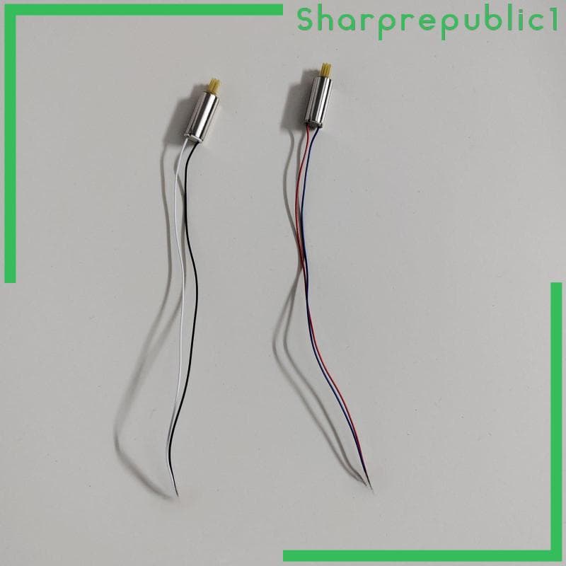 [Sharprepublic1] Motores Quadcopter Dianteiros E Reversos De 2 Peças CW CCW Motor De Drone RC Copo Oco Escovado De Metal