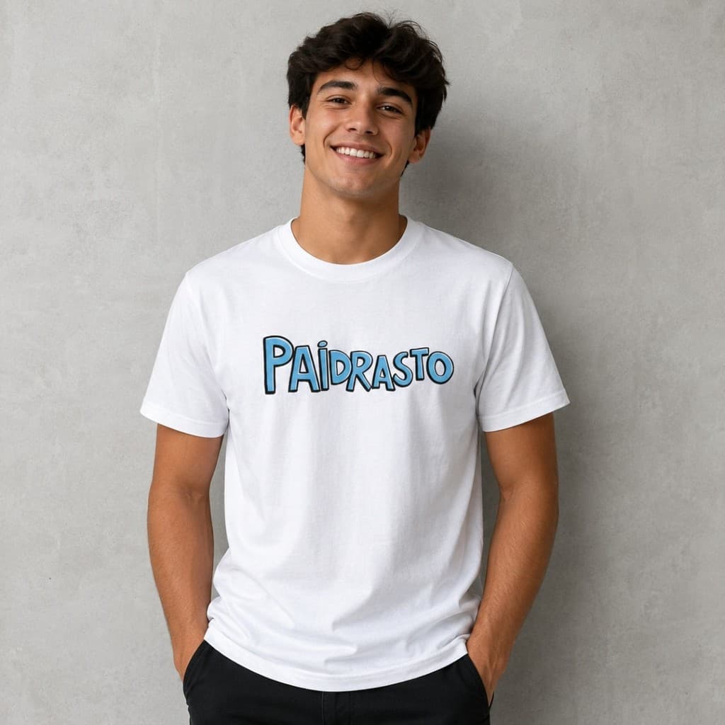 Camiseta Padrasto Masculina – Estampa Divertida, Presente Criativo