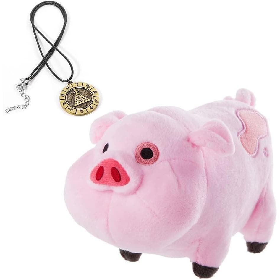 Adorável Gravidade Cai Waddles Porco Mabel Barfing Pelúcia Bonecas Crianças Brinquedo 7 " (Vem Com Pingente) Decoração D