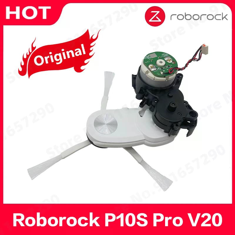 Para Roborock Q revo Master P10S Pro V20 Peça De Reposição Módulo Motor Escalável Montagem Escova Lateral Acessórios Do