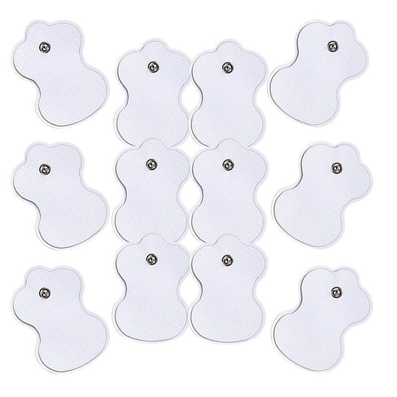 Almofada de acupuntura de 5,5*8 cm, adequada para dispositivos TENS, usada como almofada de gel de reposição para estimu