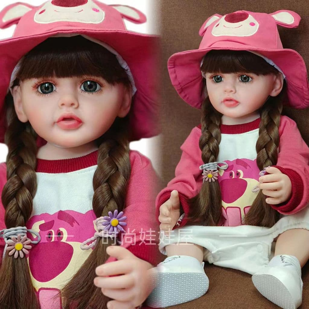 Simulação boneca acompanhando bebês mais saudáveis melhores presentes crianças brinquedos educativos podem tomar banho p