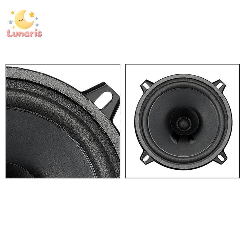 Lunaris 4/5/6.5 Polegada Alto-Falantes Do Carro Coaxial Verde Subwoofer Universal Áudio Automotivo Freqüência De Gama Co