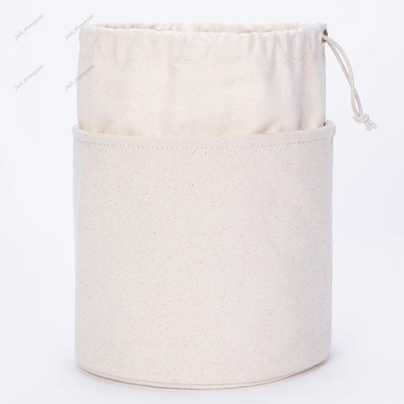 Organizador De Bolsa Alta De Lona Feminina , Redonda , Armazenamento , Organizadora De Cosméticos Para Mulheres