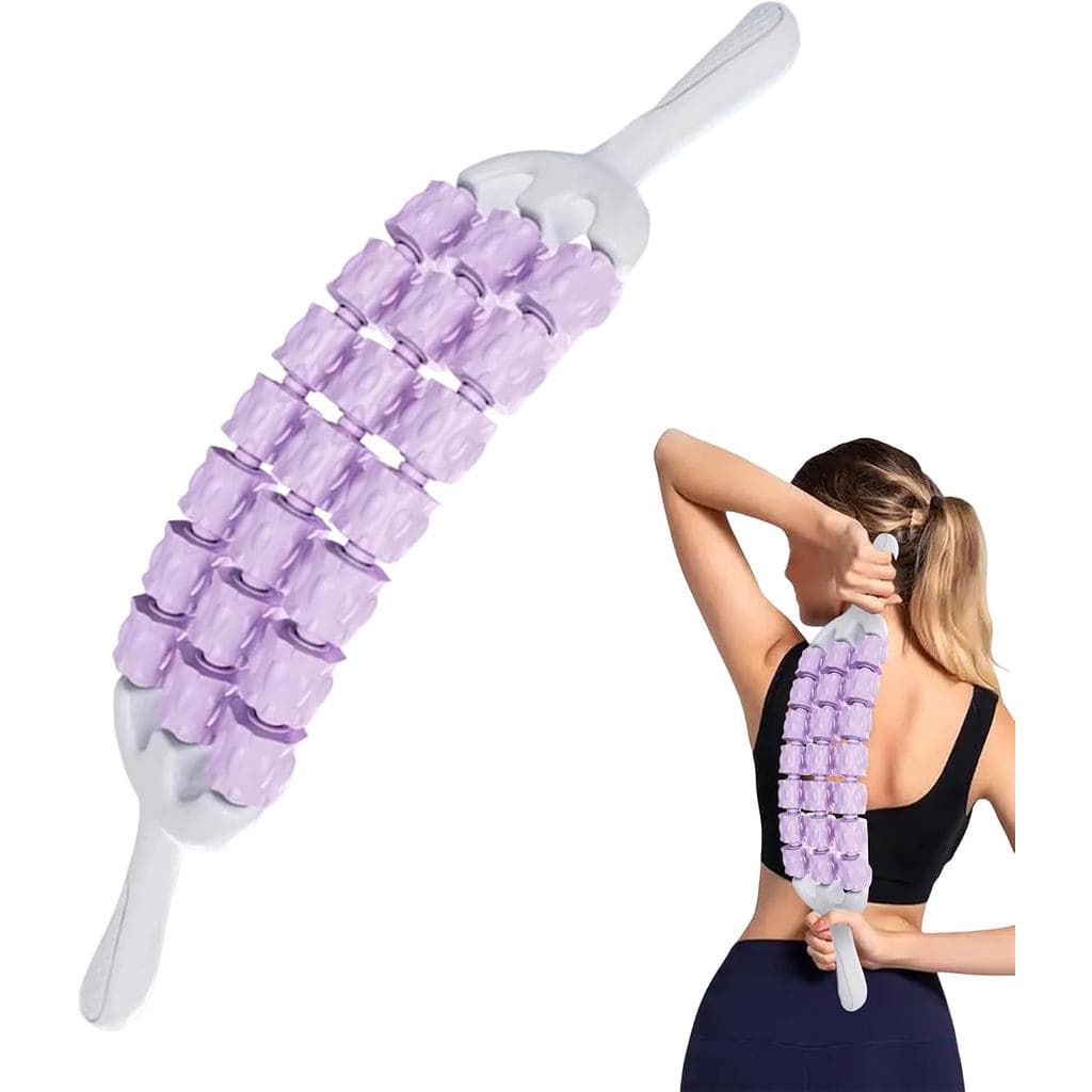 RollingStickfors | BodyStick, Ferramenta de Relaxamento Flexível de Três Fileiras para Recuperação Física, Pernas, Corre