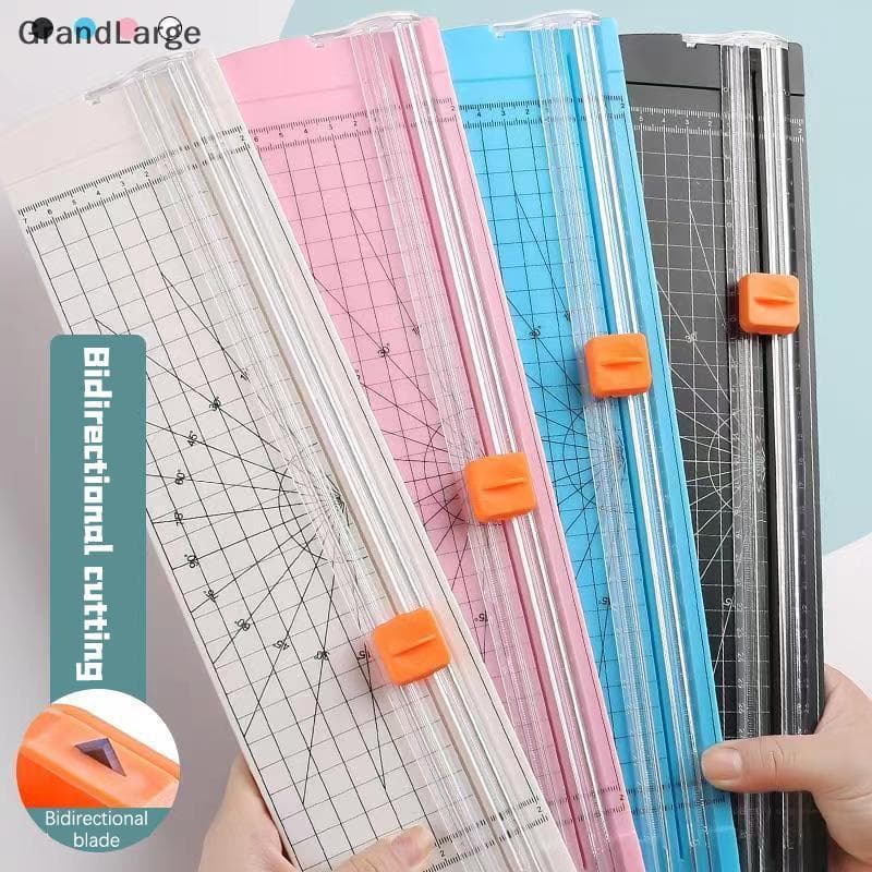 [GrandLarge] Aparador De Papel Com Base De Plástico Portátil Mini Máquina De Corte A4 Feita À Mão Cortador De Fotos Para
