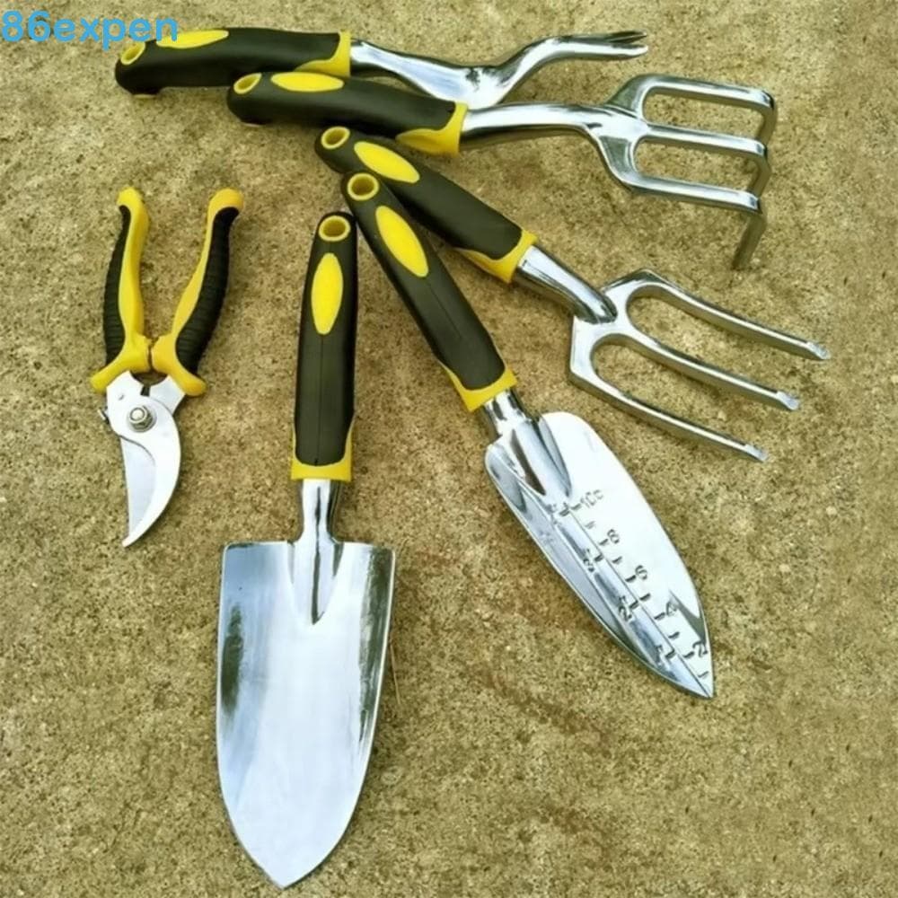 EXPEN1 Ferramentas Manuais De Plantio , Conjunto De Jardinagem Resistentes De Liga De Alumínio , Kit De Pá De Jardim Ant