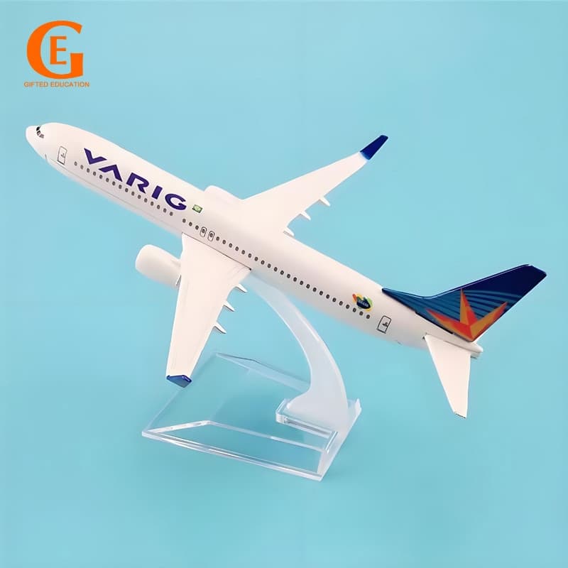 Brasil Varirig Boeing 737 Modelo De Aeronave B737 Avião De Metal Fundido Brinquedo De Decoração De Aviação