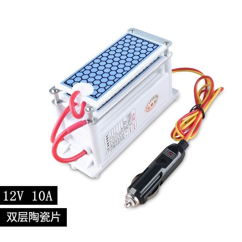 12v desinfecção de ozônio para carro, remoção inteligente de formaldeído, odor de fumaça, pode desinfetar, esterilizar,