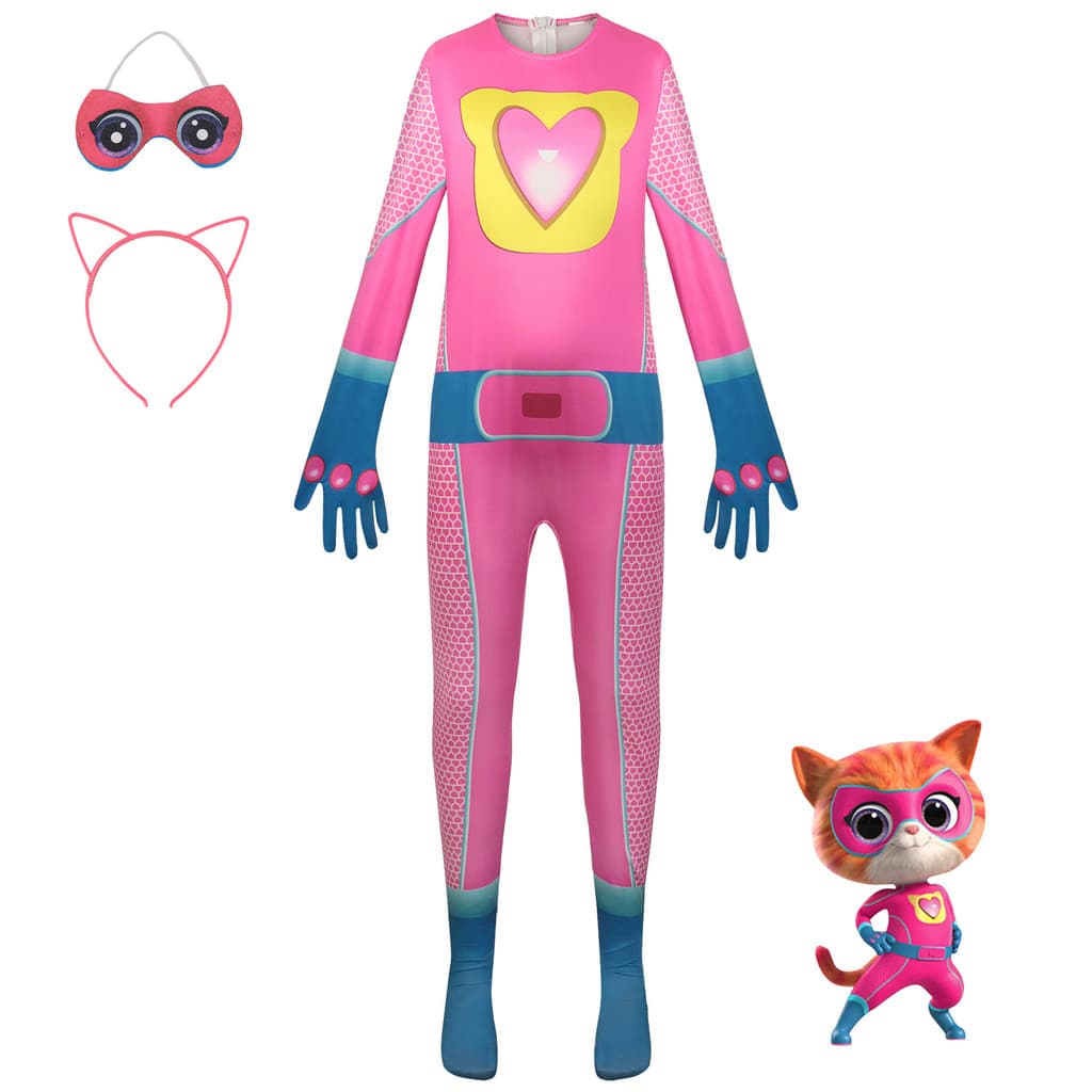 Nível gato macacão cos Cosplay traje Anime cos desempenho traje