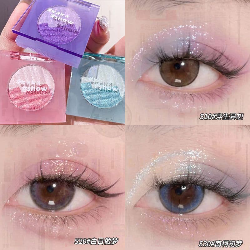 Aurora Magic Color/Camaleão rosa de alto brilho/contorno de alto brilho de duas cores/Luz polarizada iluminadora integra