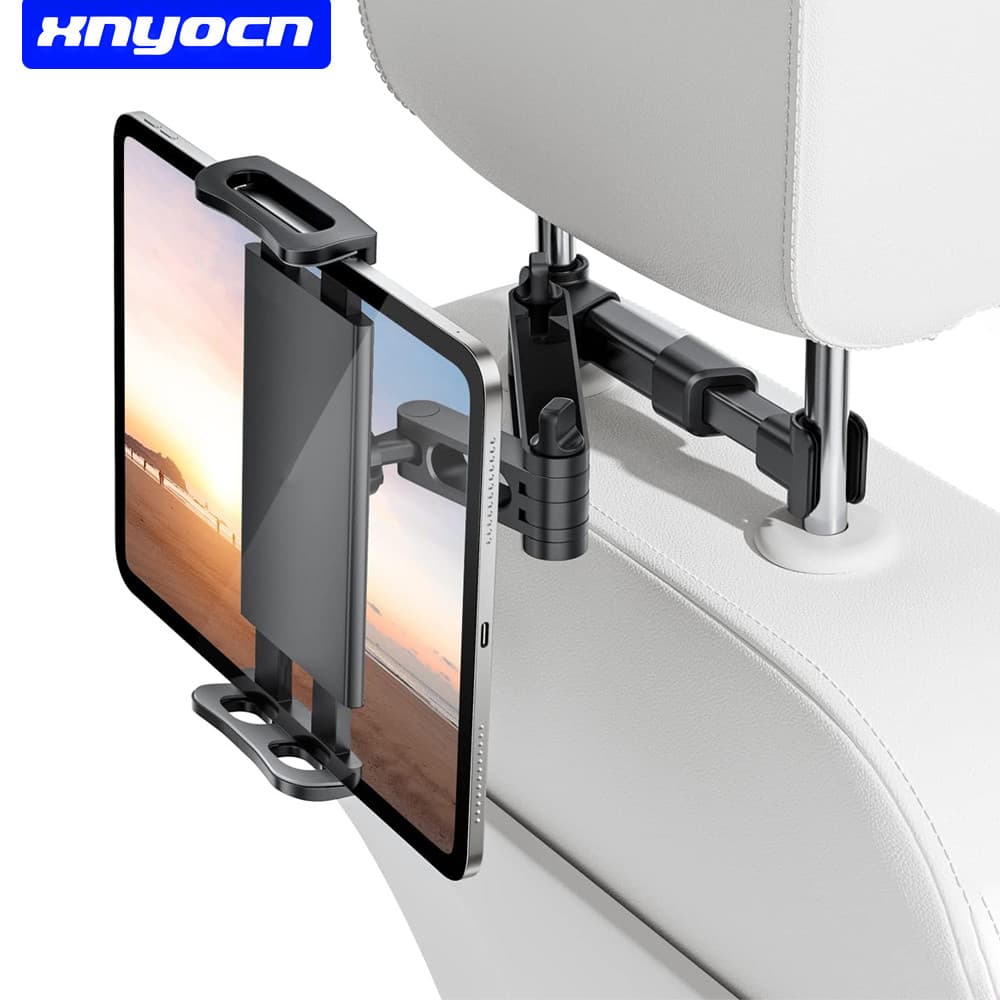 Suporte Para Tablet E Telefone Assento De Carro De Braço Longo , 360 ° Universal Extensível Com Mola Giratória Passageir