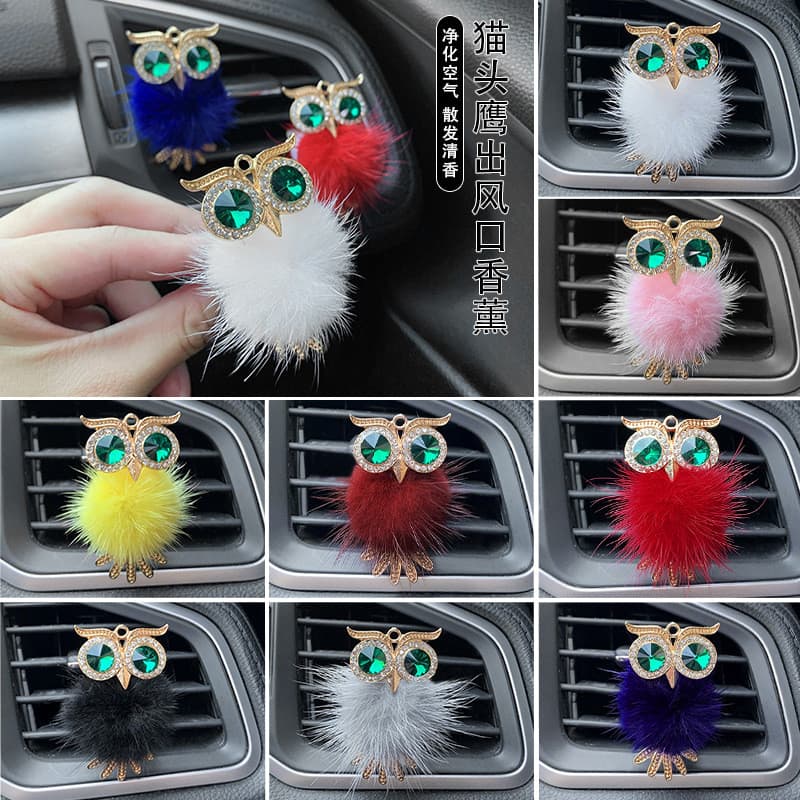 ENVIO RÁPIDO Clipe de Ventilação para Carro Gato Águia Suporte para Difusor de Perfume Aromatizador de Ar Decoração Acrí