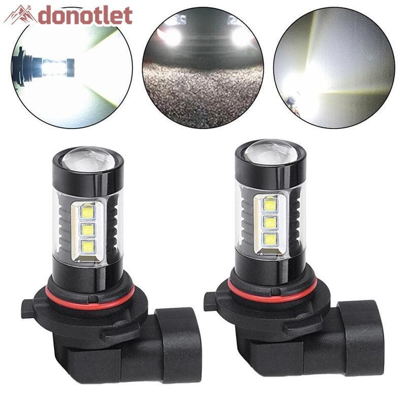 Donotlet 1 Pçs LED Kit De Luz Nevoeiro 9145 H10 Lâmpada Super Brilhante 6000K Branco Lâmpadas Acessórios Do Carro