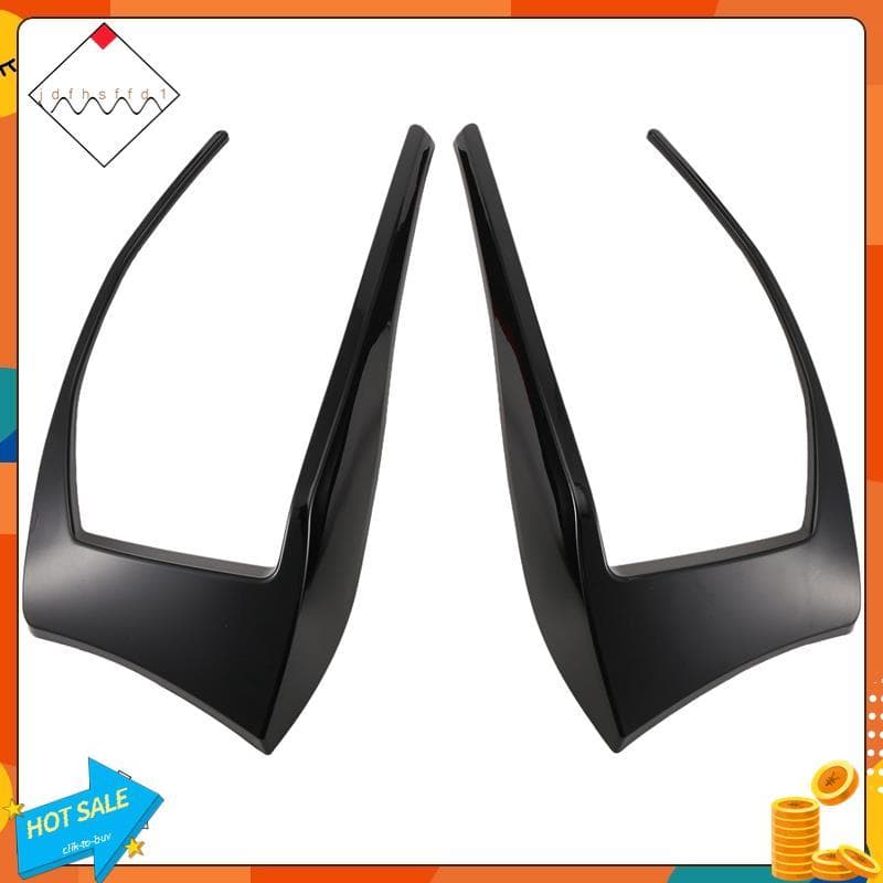 [Promover J] Para-Golf 7 MK7 GTD 2012-2015 Divisor De Choque Traseiro Canard Luz De Neblina Ventilação De Ar Guarnição L