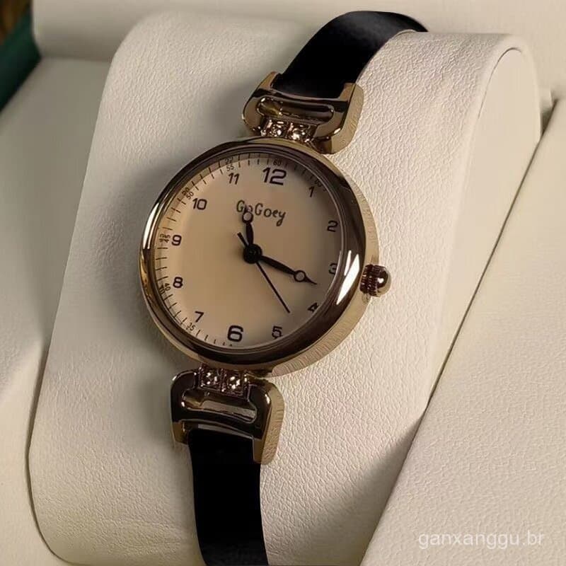 Relógio mecânico feminino de luxo de nicho popular, relógio mecânico de marca feminina, relógio feminino juvenil, novo m