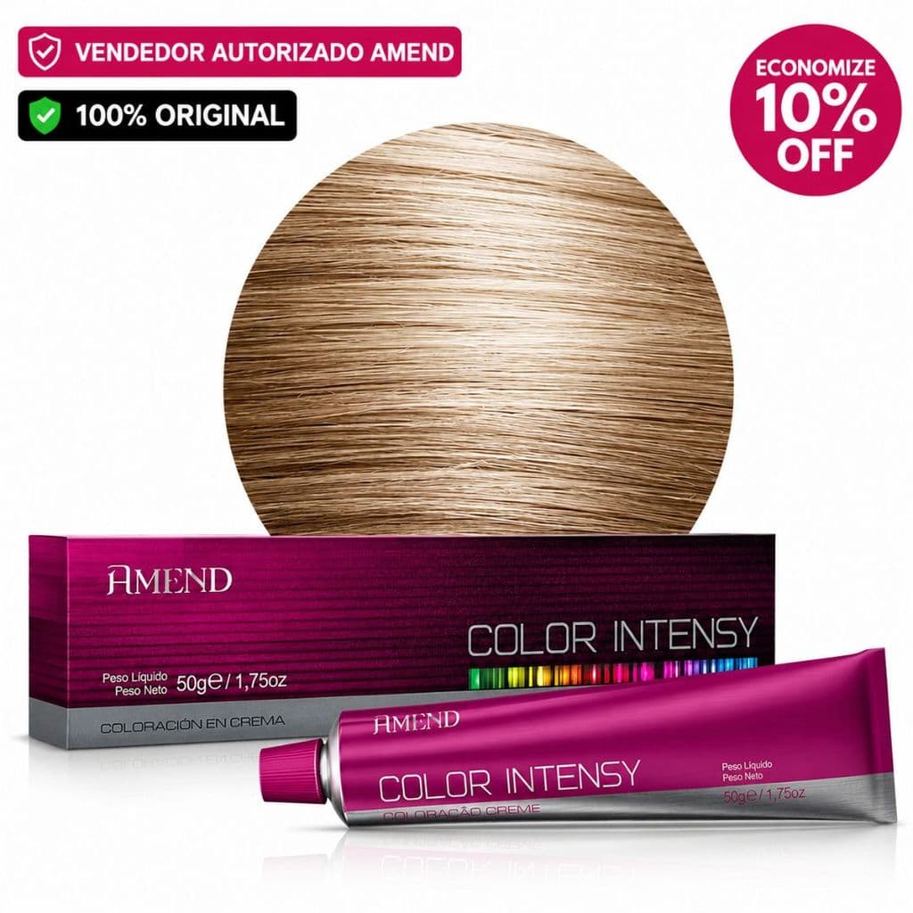 Coloração 8.0 Louro Claro Amend Color Intensy