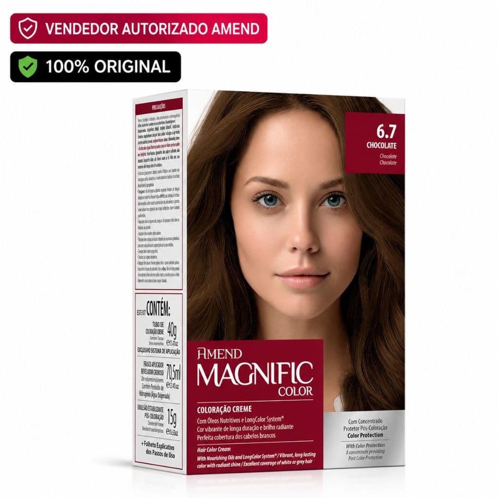 Coloração Magnific Amend Profissional Chocolate (6.7)