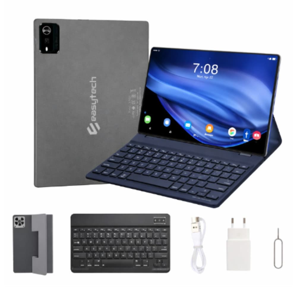 Tablet E1035 256gb Android 13 Dual SIM 12gb Ram Tela Full HD + Teclado e Capa Protetora