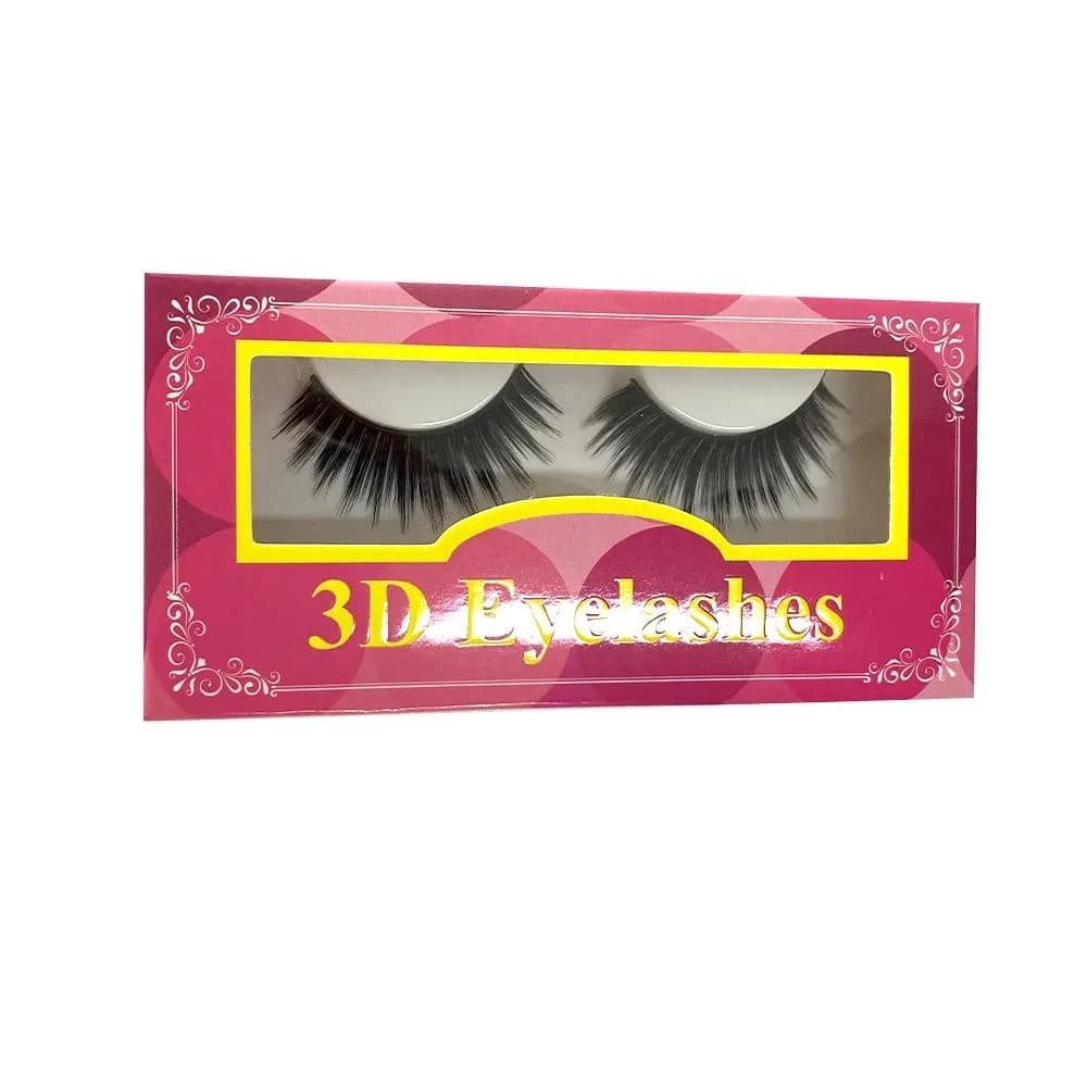 [Não está à venda] Cílios postiços foscos FauMink3D, "veludo fosco", 16mm, inclui 1 par de cílios, fáceis de usar, cílio