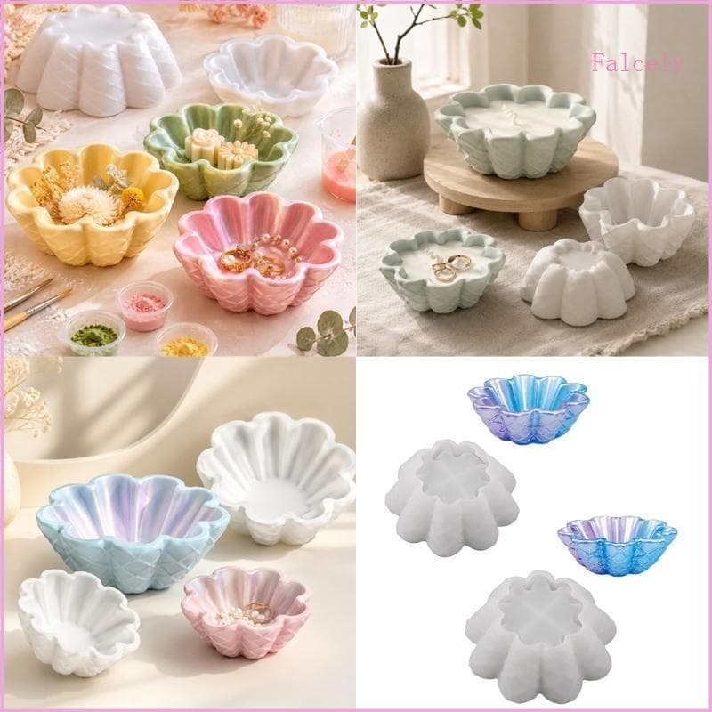Molde De Silicone Flexível Falco Para DIY Com Design De Renda Perfeito Fazer