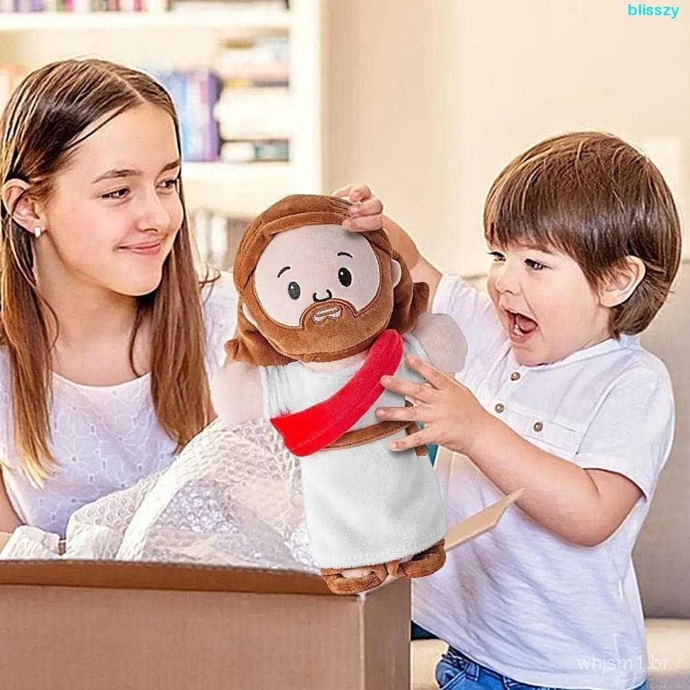 Brinquedo de Pelúcia ISSZY Jesus, Boneco Kawaii da Sagrada Família, Figura Religiosa Criativa