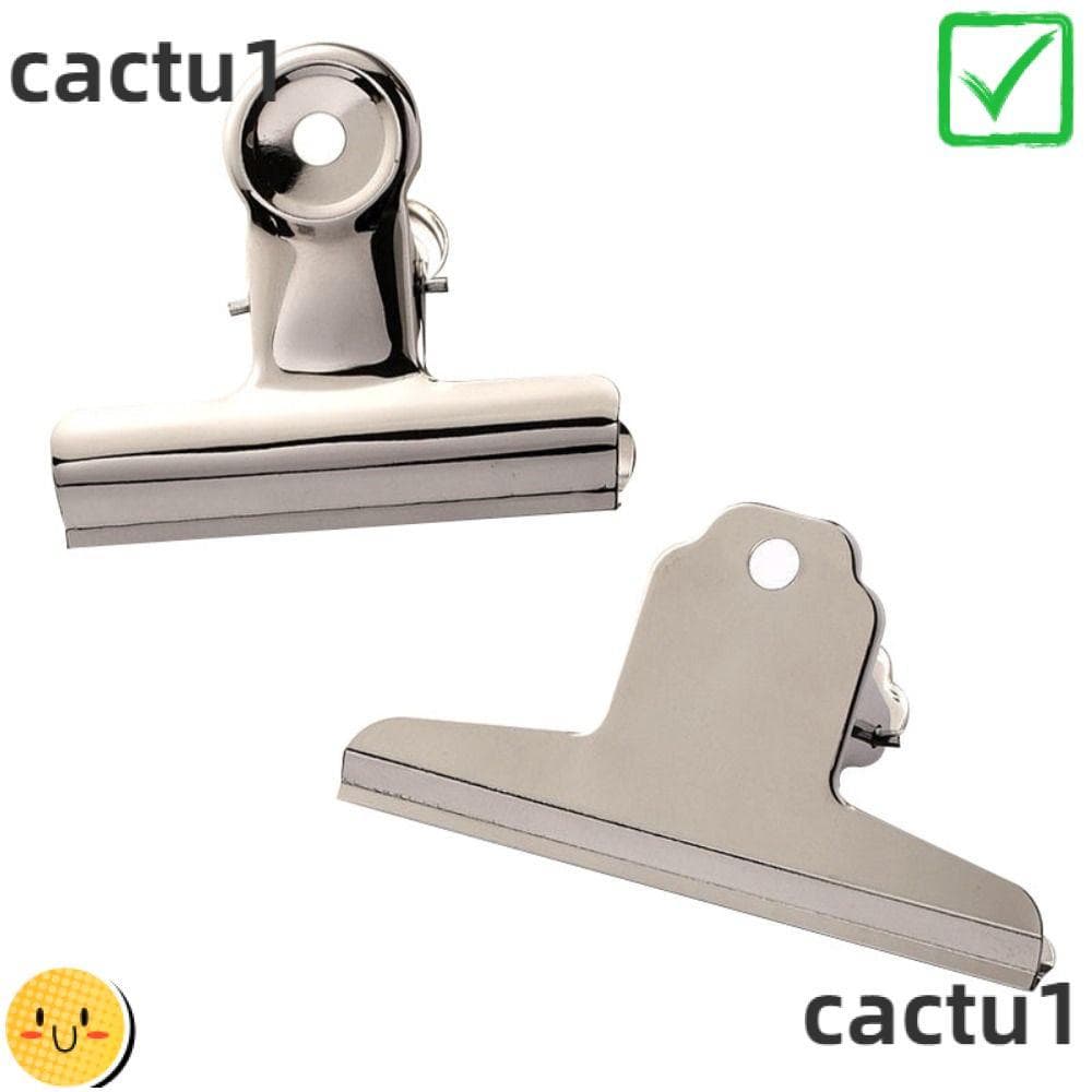 Clipe Em Forma De Montanha CACTU , Redondo De Metal De Aço Inoxidável De Papelaria Universal Simples Para Estudantes