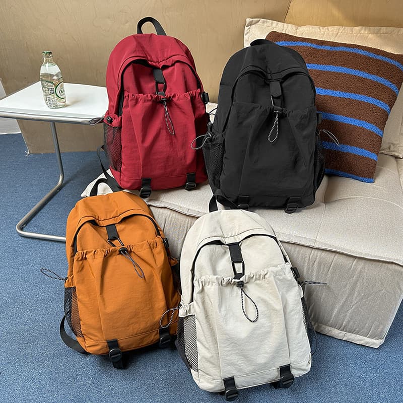 Mochila feminina estudantes universitários júnior estudantes do ensino médio mochila de grande capacidade mochila de com