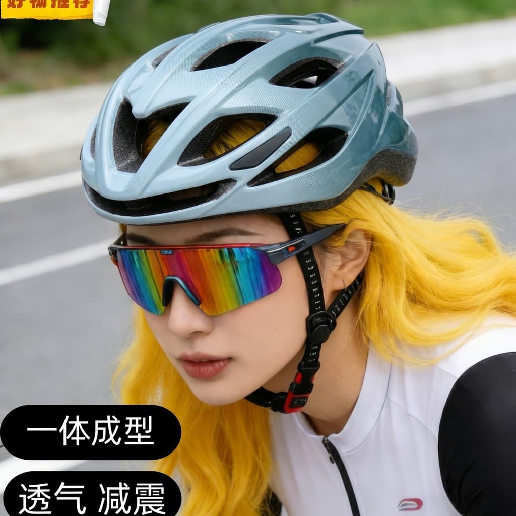 Capacete de bicicleta masculino verão Mountain bike estrada equilíbrio bicicleta Universal capacete de segurança chapéu