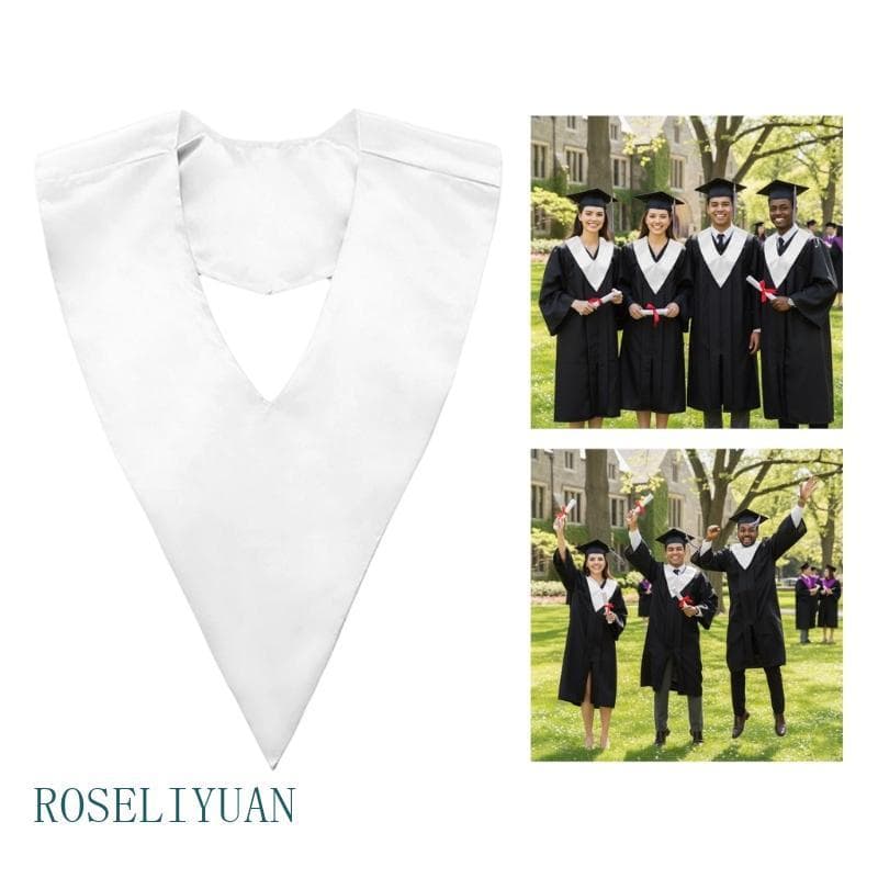 ROS Fashion V Neck Graduação Roubou Prático Para Evento Baile Formatura Universitária