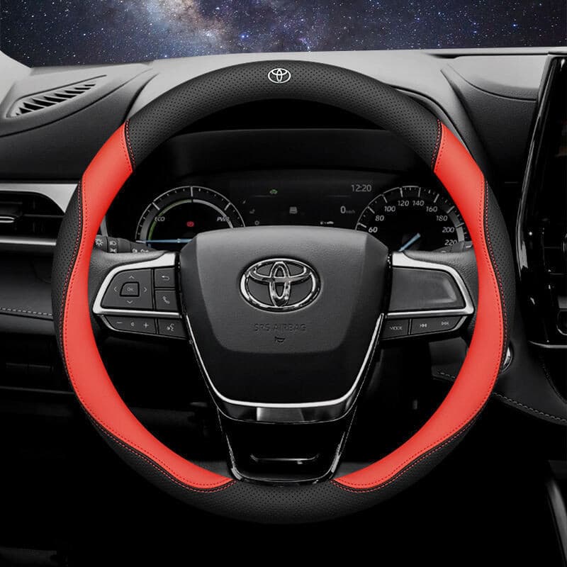 Volante de carro para Toyota Highlander, Land Cruiser, Prado, Sequoia, Reiz, Camry, E'Z, Corolla, Alphard. Capa de volan