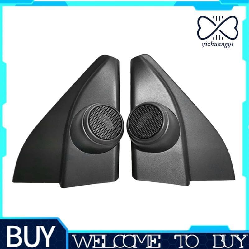 2 Pçs Carro Tweeter Alto-Falante Modificado Áudio Porta Canto Cola Capa Para Fortuner 2016-2020