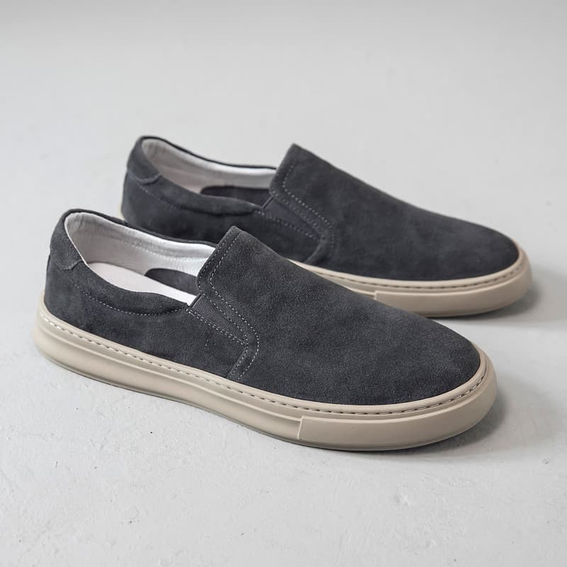 2026 novo estilo mocassins com pé mocassins de couro genuíno masculino deslizamento em sapatos preguiçosos britânico res