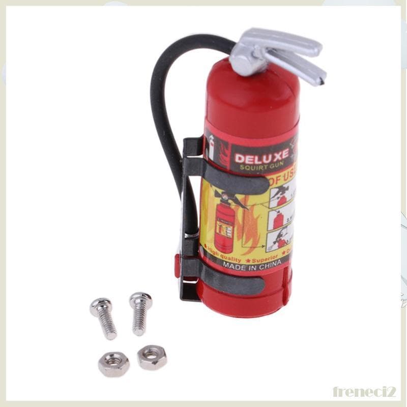 [Freneci2] Decoração De Extintor De Incêndio RC Rock Crawler Para Peças De Carro Modelo 1/10 1/8