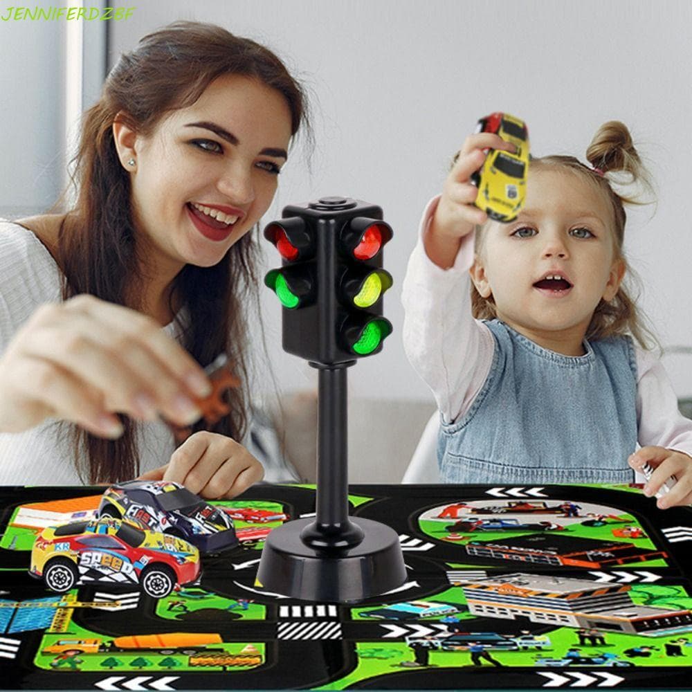 Modelo De Semáforo , Mini LED De Plástico Educacional Precoce , Luz De Estrada , Brinquedos Infantis