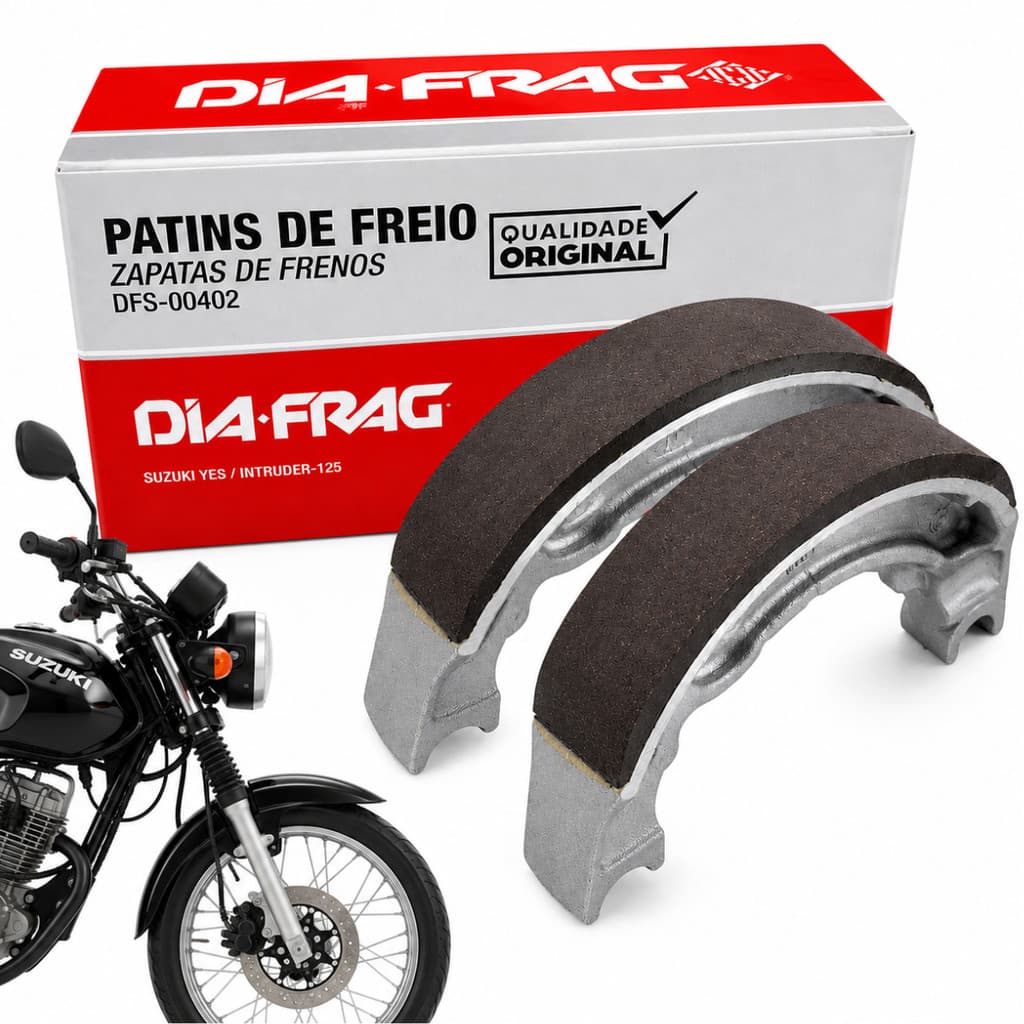Lona de Freio Patim Suzuki Yes 125 Intruder 125 Standard